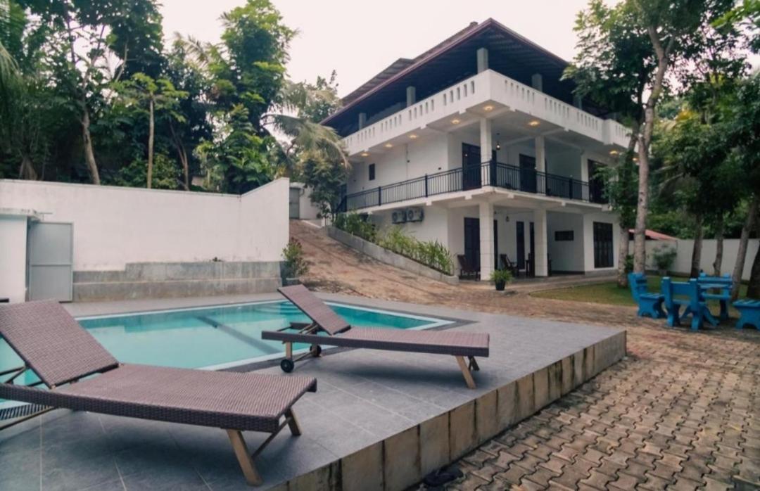 The Green Lagoon Villa Hikkaduwa Eksteriør bilde