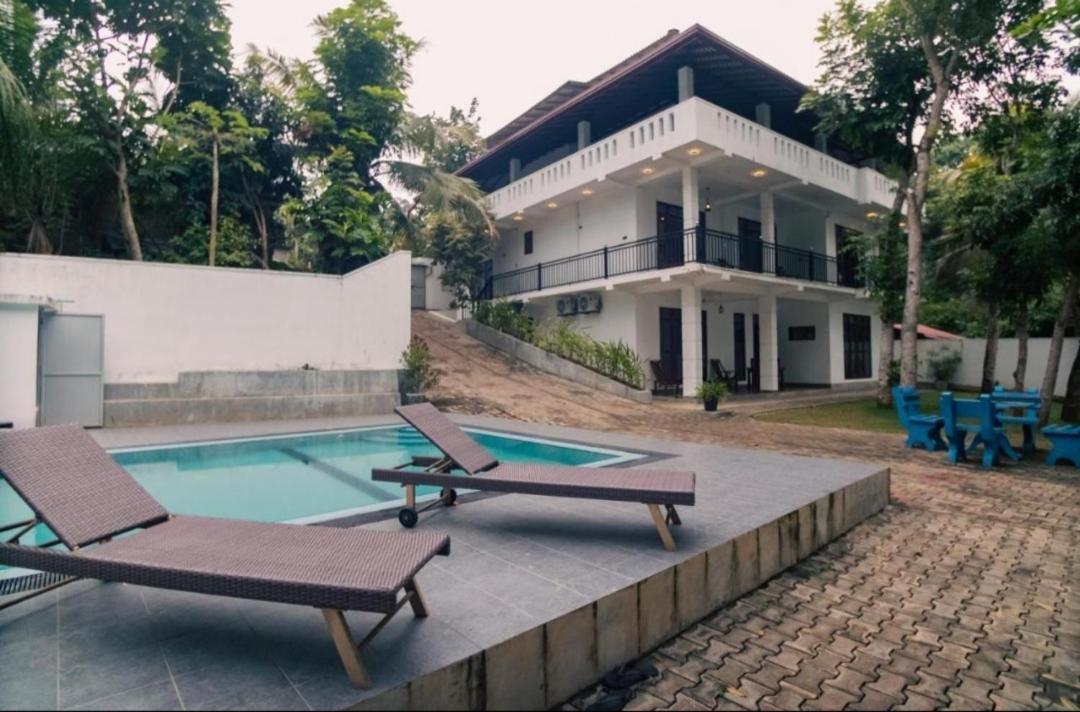 The Green Lagoon Villa Hikkaduwa Eksteriør bilde